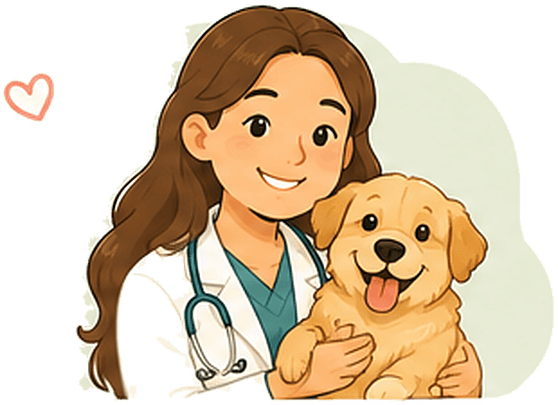Portrait illustration of Dr. Sarah Mitchell